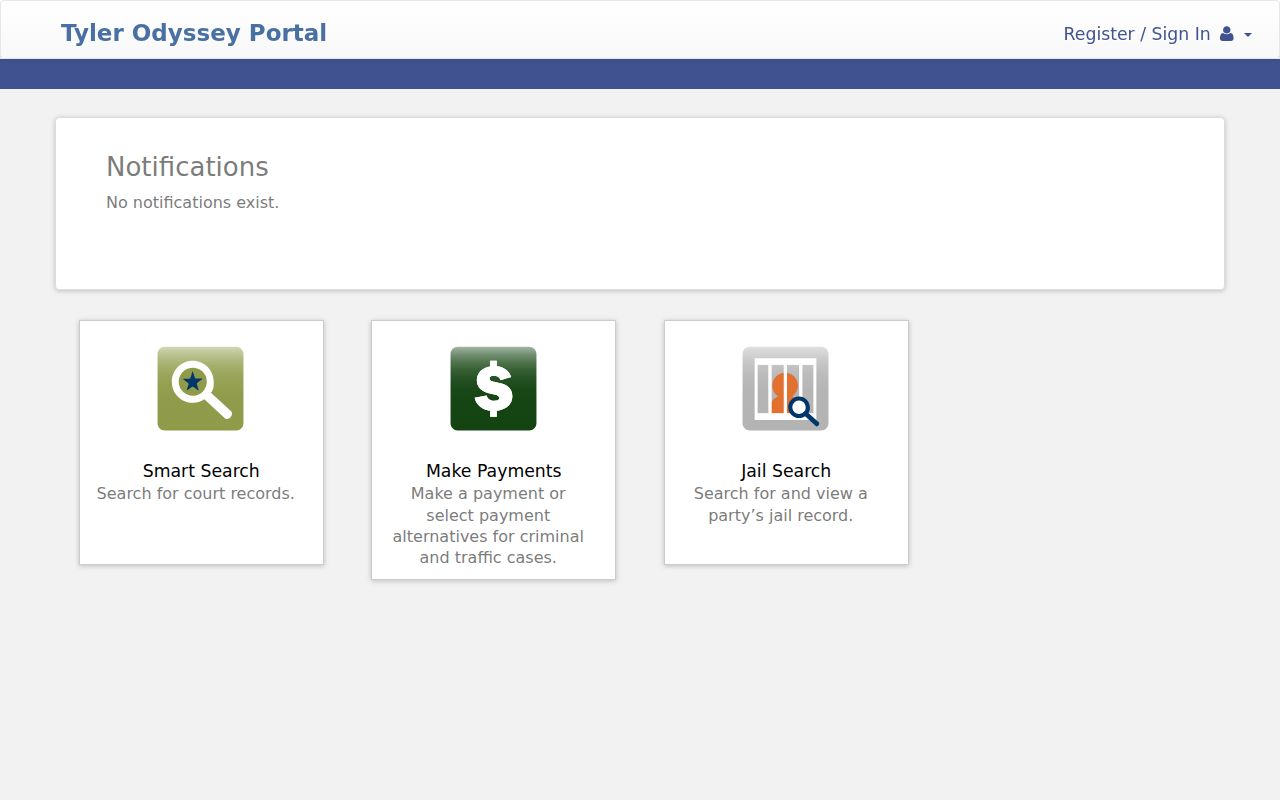 Grayson County Justice Court payment and citation portal
